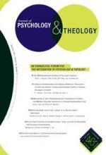 Journal of Psychology and Theology Cover