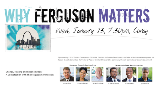 Ferguson Commission Event Poster