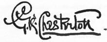 Chesterton signature
