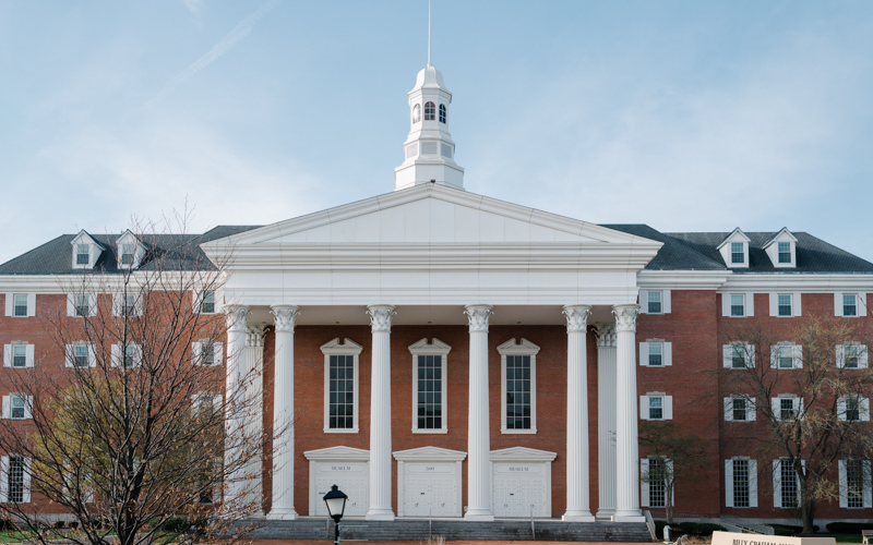 800x500 Billy Graham Hill A large brick building