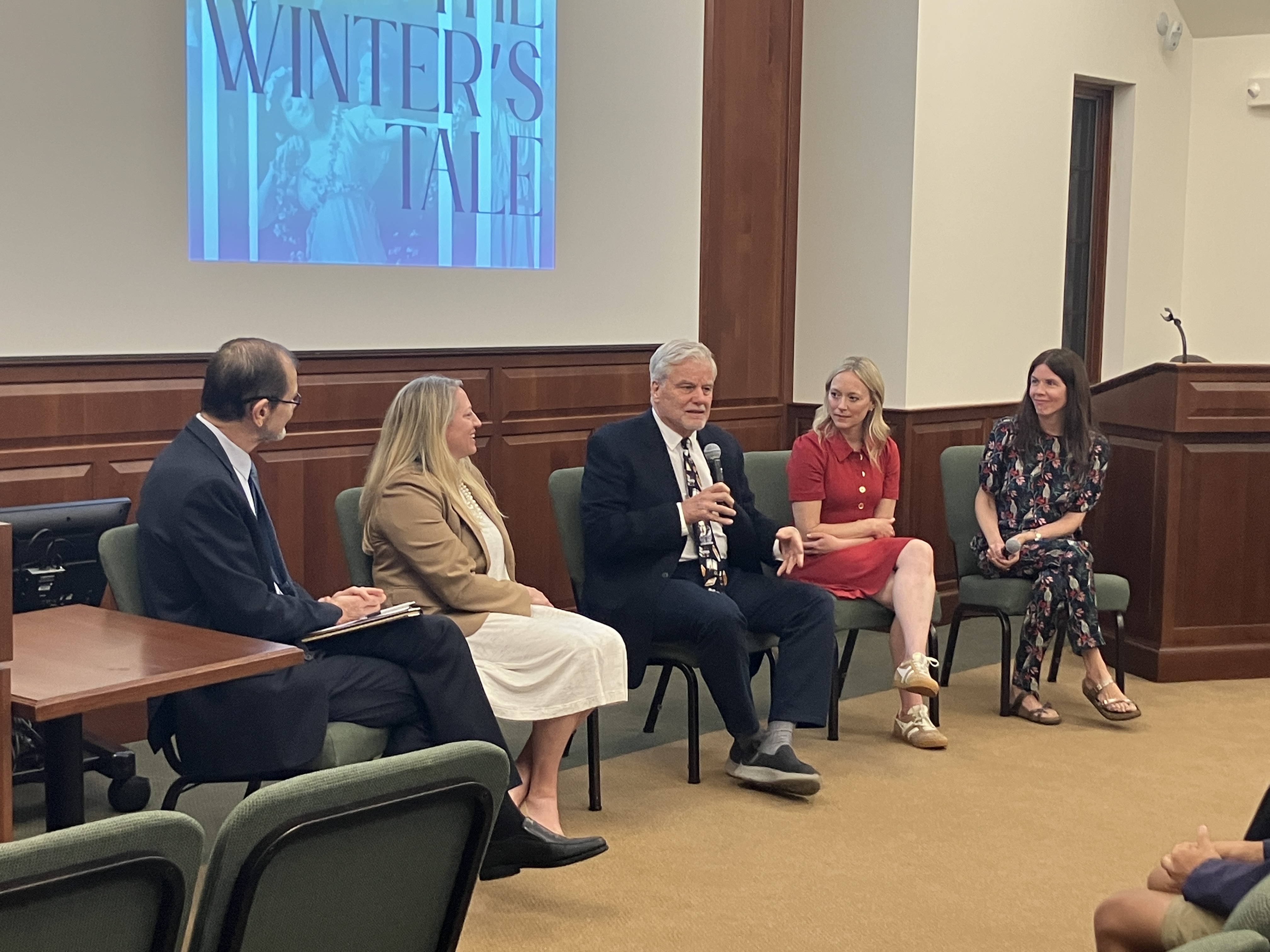 Wheaton College faculty give thoughts on Shakespeare's The Winter's Tale, September 2025.