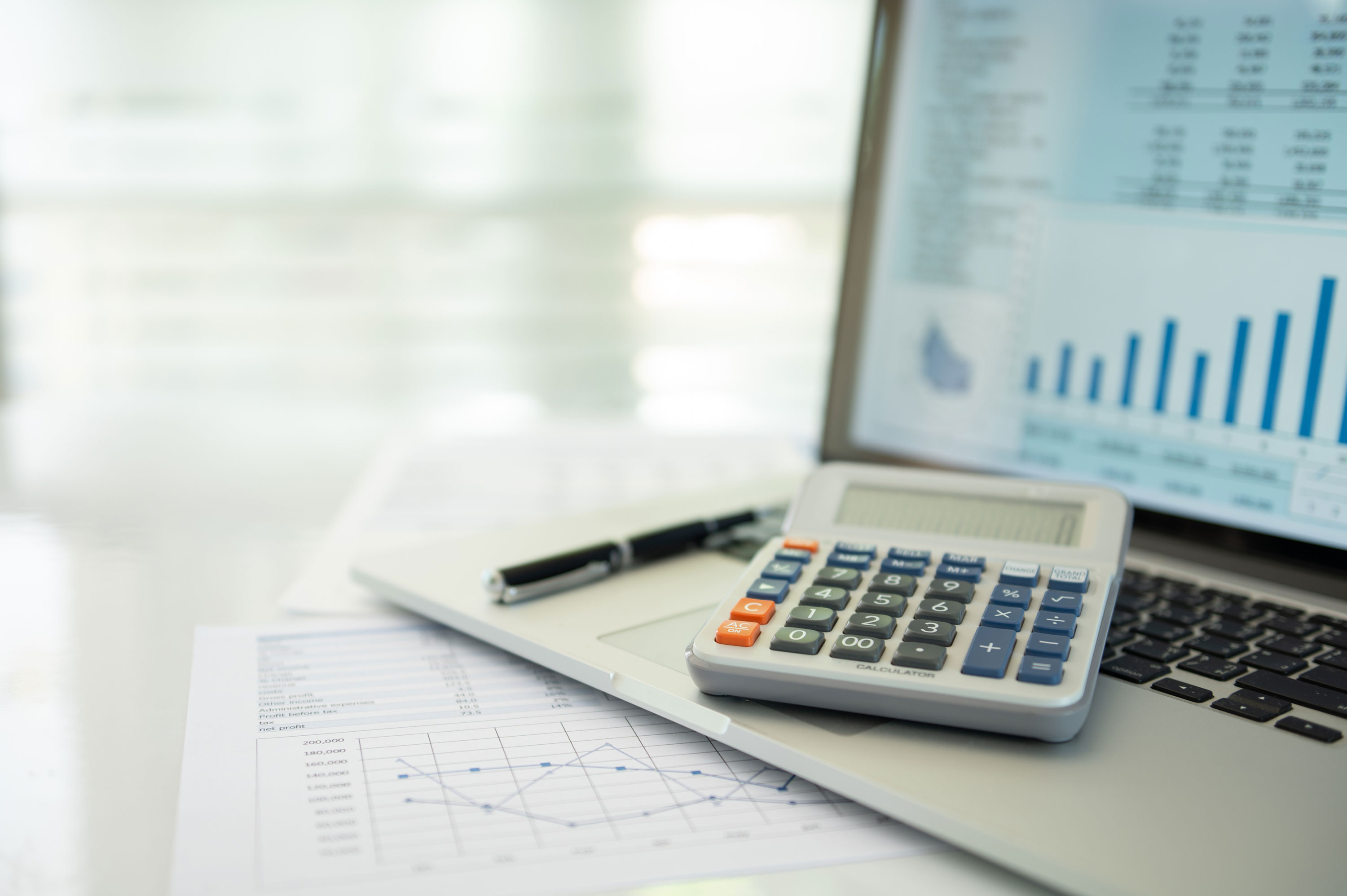 Calculator computer and graphs