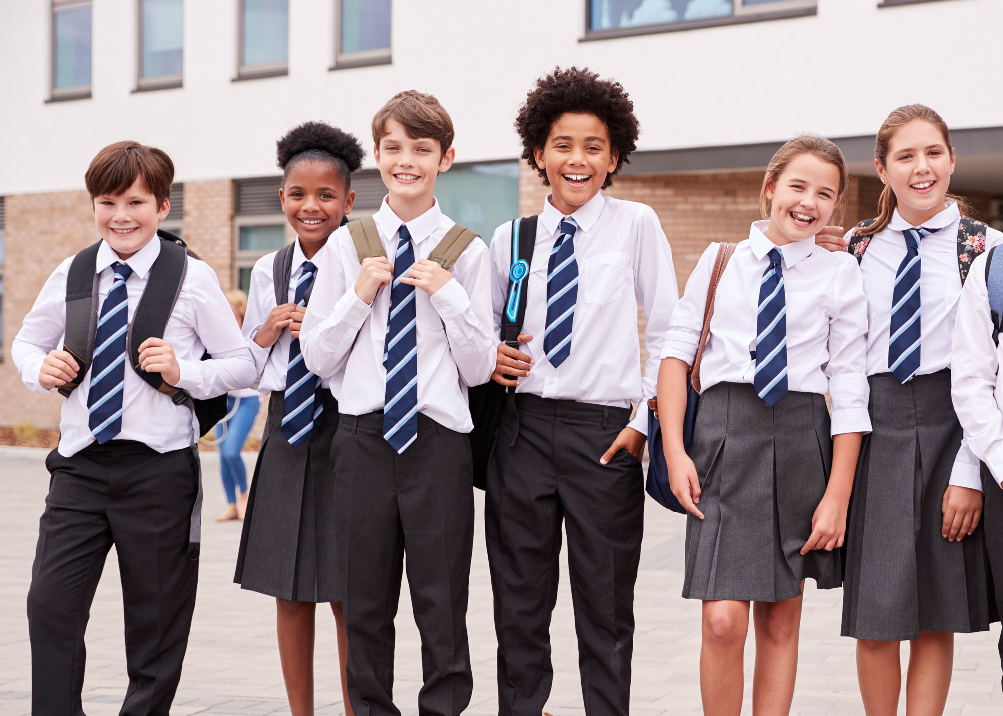 Group of Classical School Students