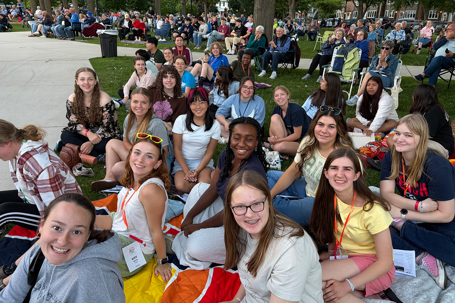 Campers-enjoy-Wheaton-Municipal-Band-Concert