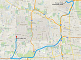 Driving Directions from O'Hare Airport to Wheaton College