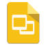 The yellow Google Slides