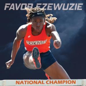 Favor Ezewuzie wins the NCAA Division III Championship