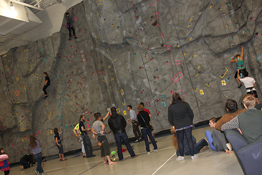 Chrouser Sports Complex Climbing Wall