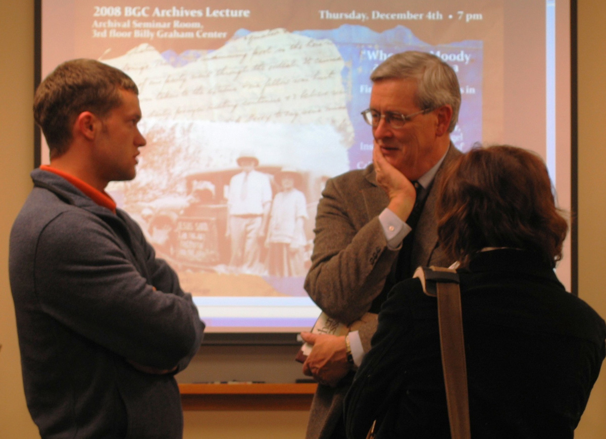Dr. Joel Carpenter at 2008 Archival Research Lecture