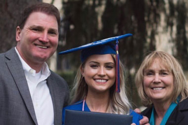 Beerwart Family at Graduation