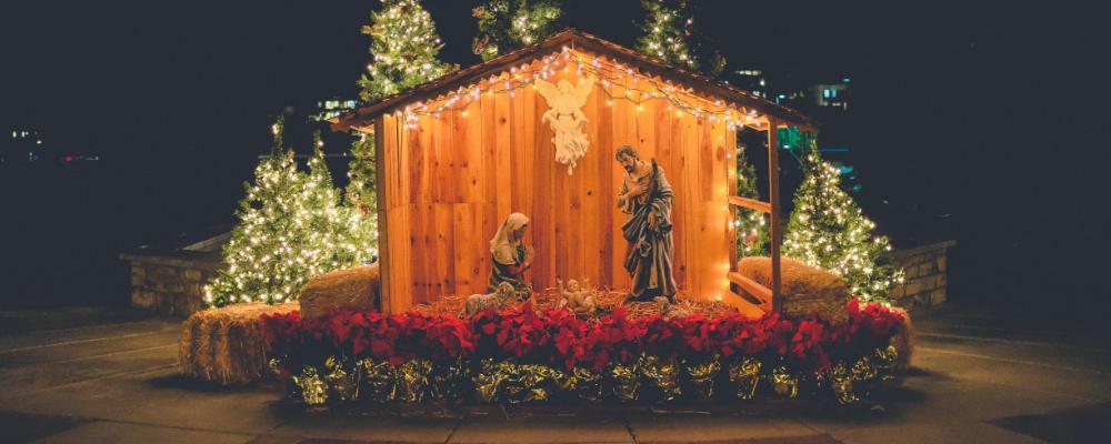 banner image of nativity scene