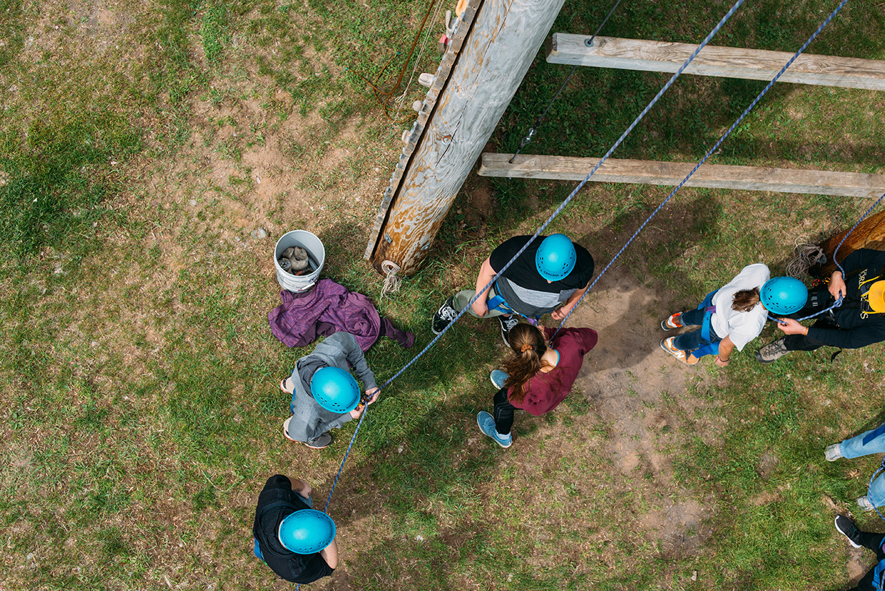 Challenge Course HoneyRock Wheaton College