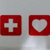 100x100 Cross and Heart