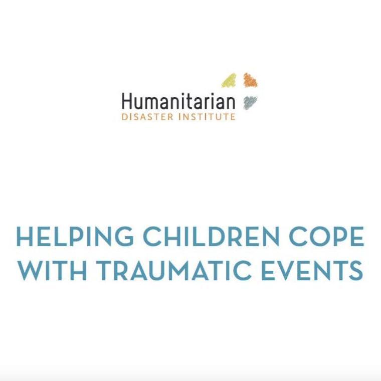 Humanitarian Disaster Institute Manuals