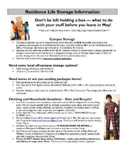 Storage Flyer 2025 Image