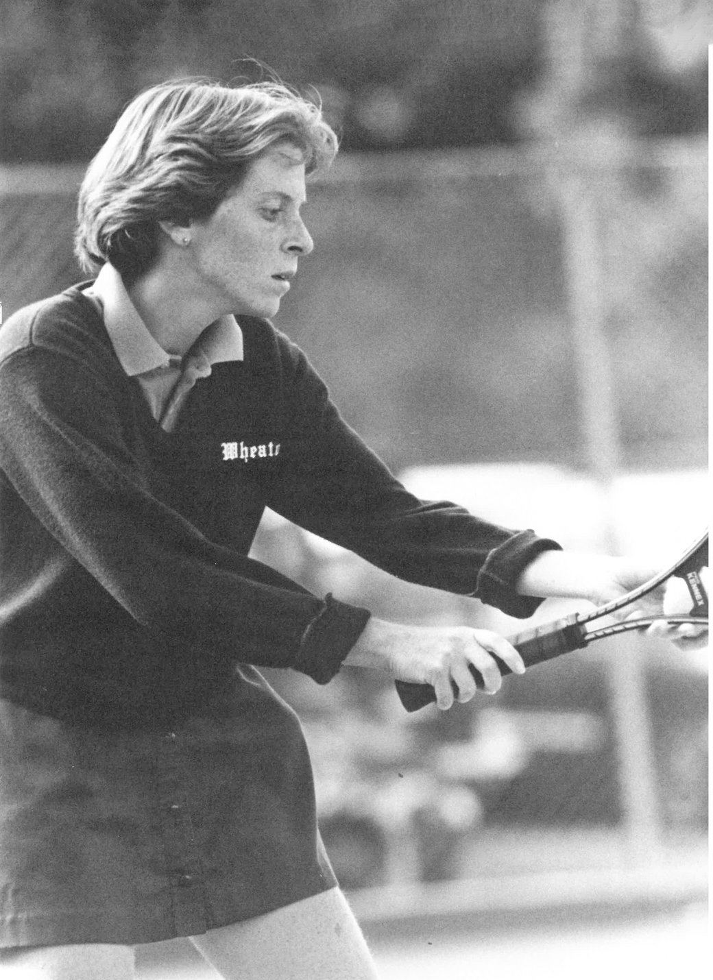Wheaton College IL Womens Tennis Player 1983