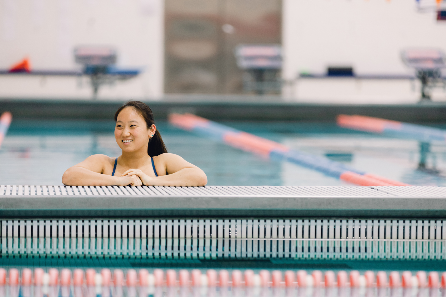 Wheaton College IL Womens Swim Team Member Priscilla Min ’22