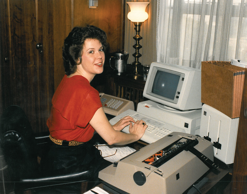1985, Marilee Melvin in the Office of the Attorney General