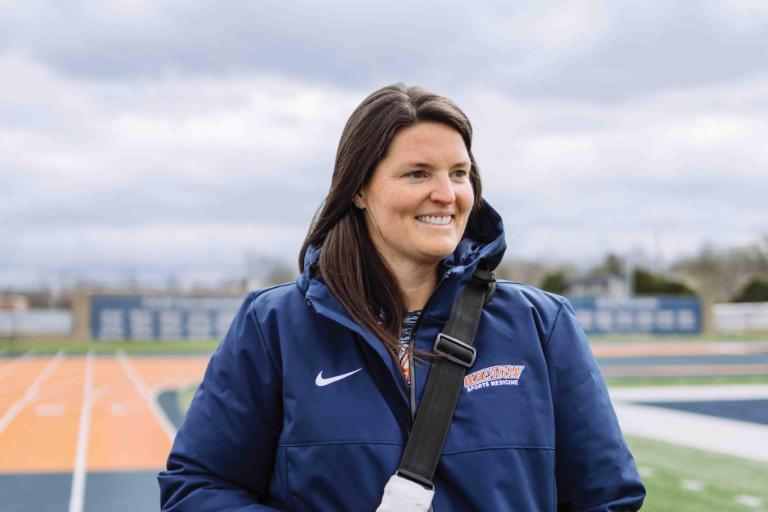 Wheaton College Athletic Trainer Tricia Deter