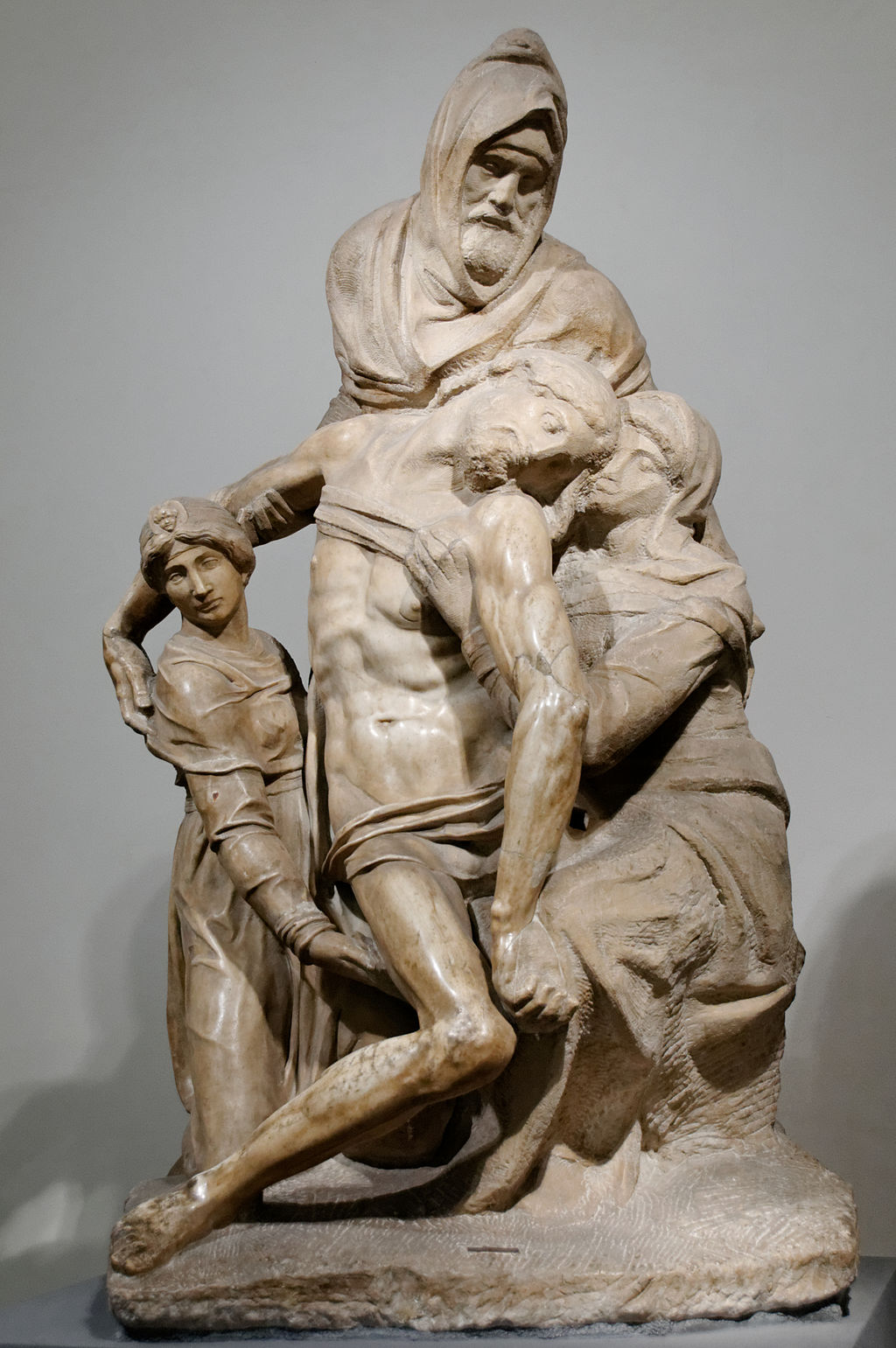 The Deposition or Pietà Bandini by Michelangelo © Marie-Lan Nguyen / Wikimedia Commons / CC-BY 2.5