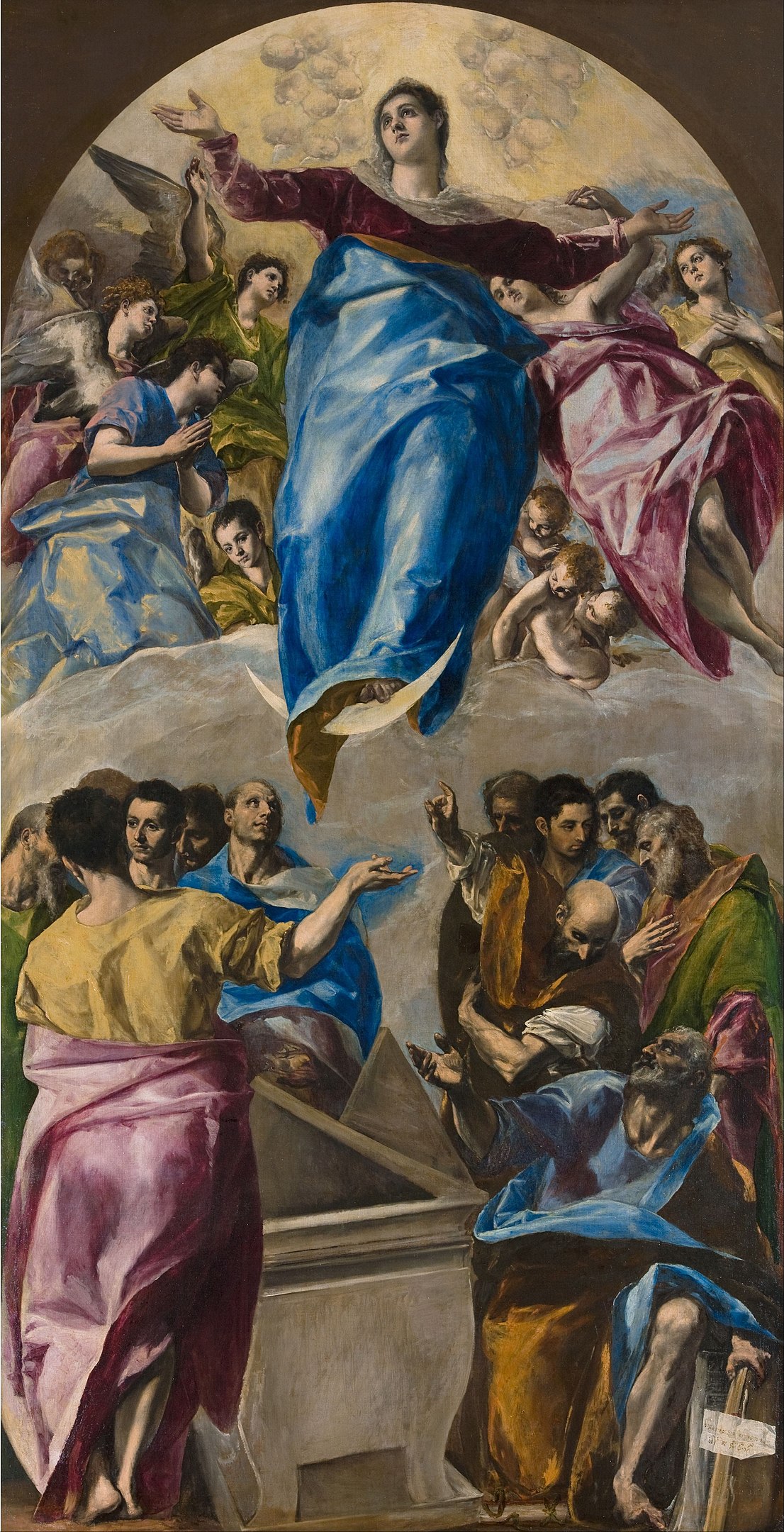 The Assumption of the Virgin_- credit wikimedia commons