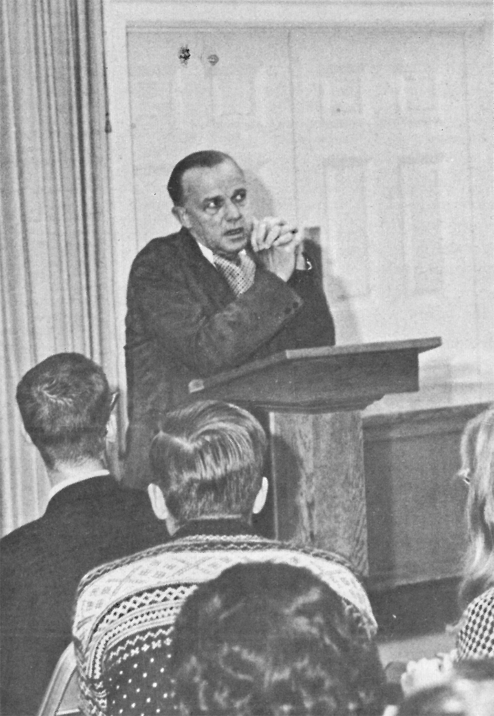 Wheaton College IL Notable Speakers Francis Schaeffer