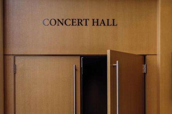 Wheaton College IL Doorway to Armerding Concert Hall