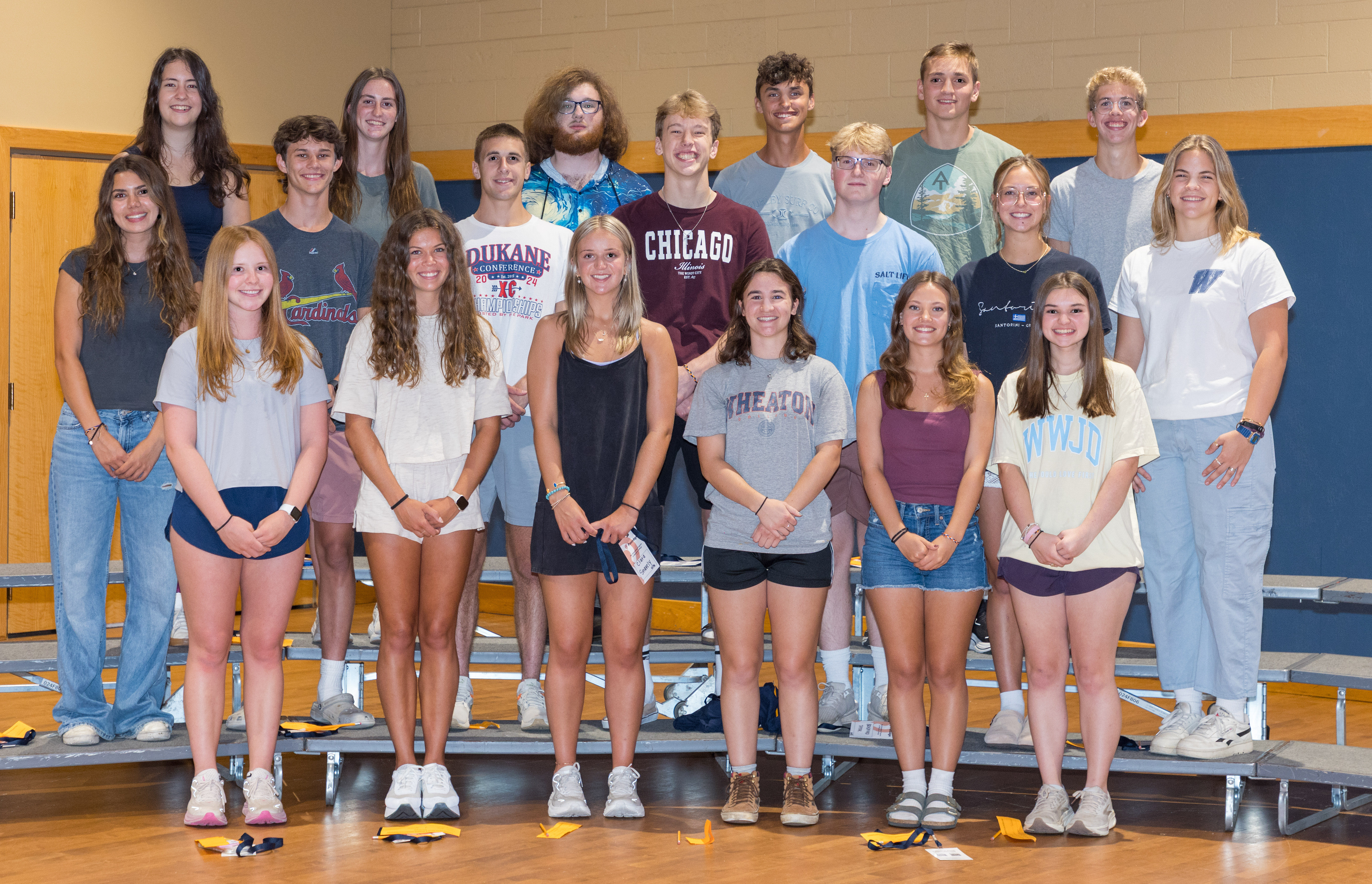 Group photo of 4th, 5th, 6th, and 7th generation students from the class of 2029