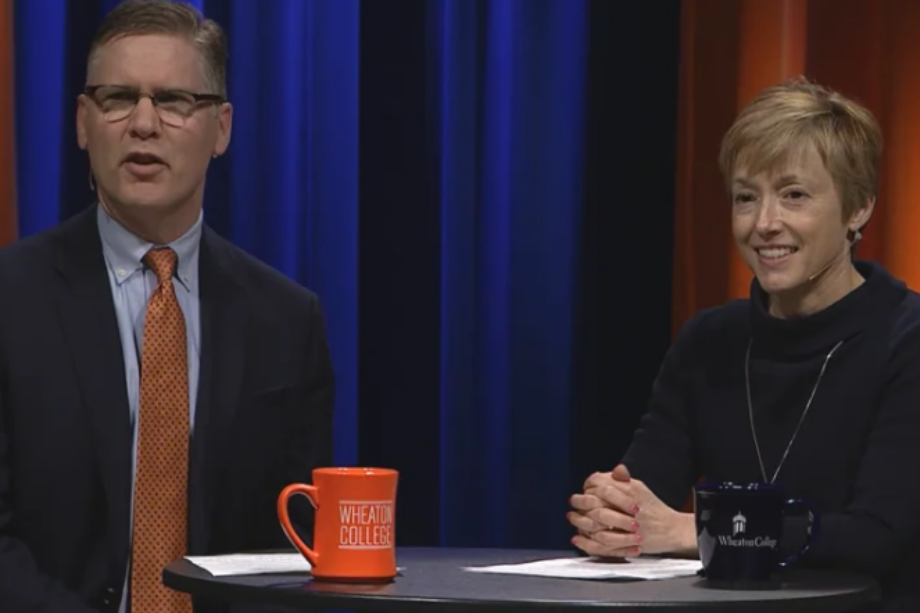 Paul Chelsen and Julie Davis Athletics Cabinet Conversation
