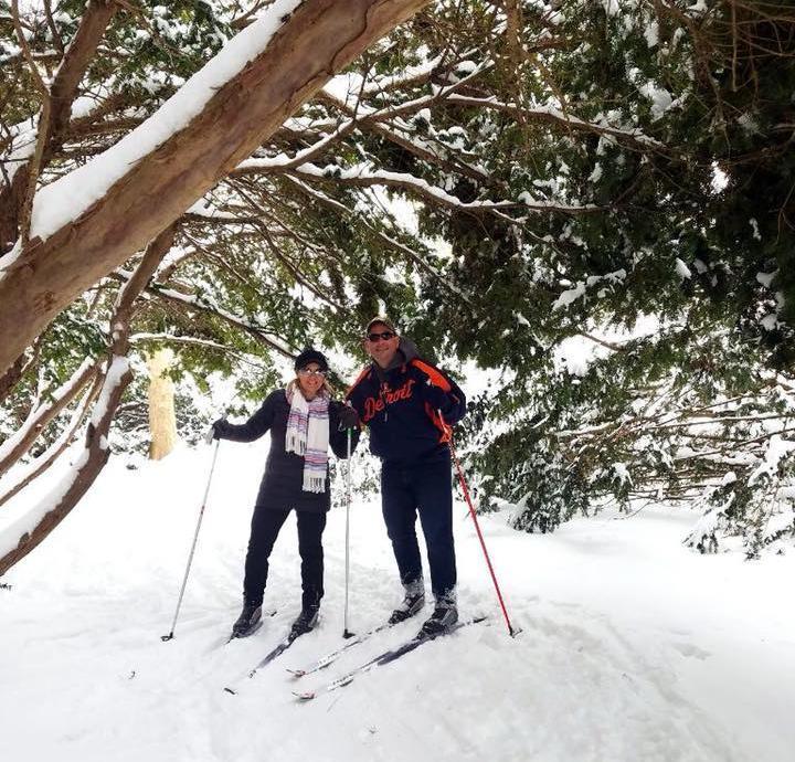 Dr. David Van Dyke Skiing