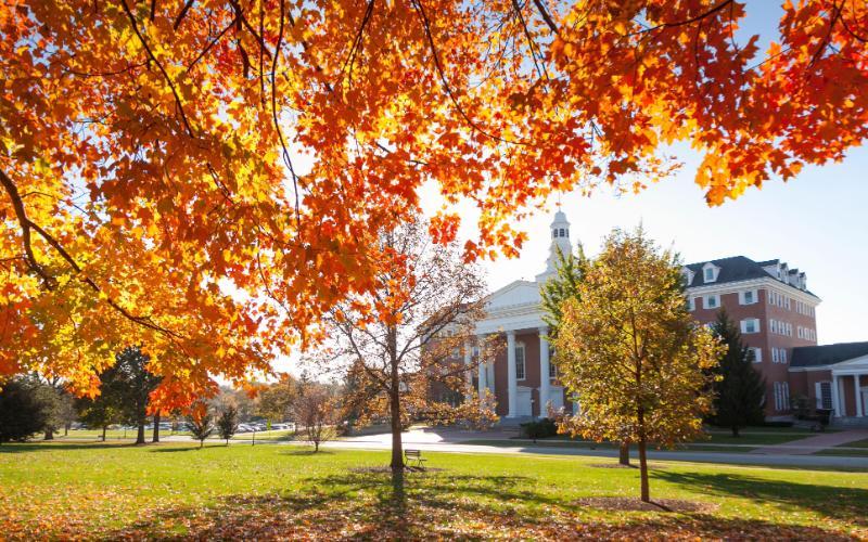 800x500 Billy Graham Hall in Autumn