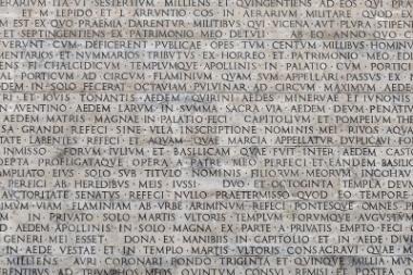 Latin inscription 380x253