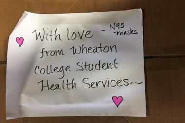 With Love from Student Health Services at Wheaton College