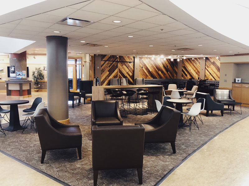 Beamer Center Student Lounge Area