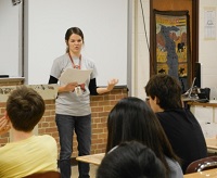 Alyssa Ericson teaching