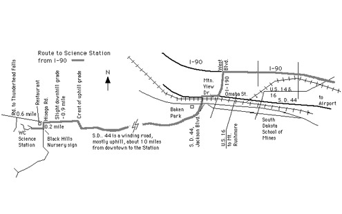 Science Station location