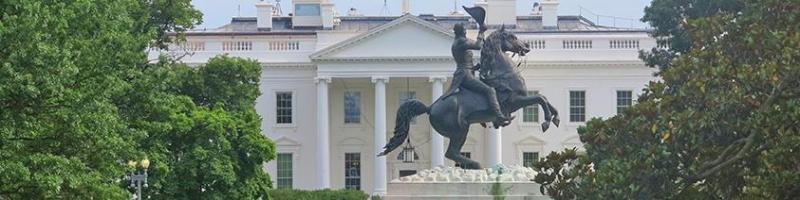 White House Horse Statue