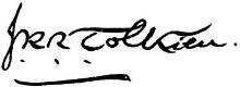 Tolkien signature