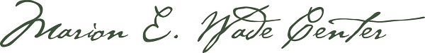 Wade Center logo - green