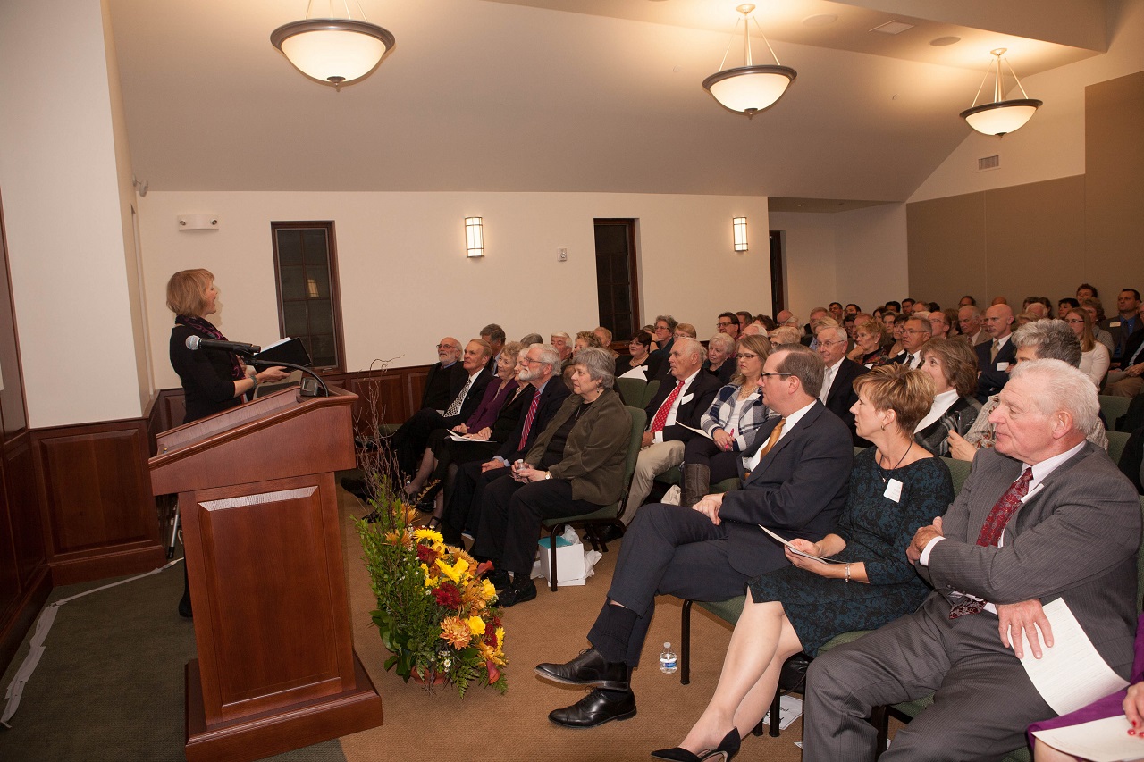 Bakke Auditorium Dedication, 2015