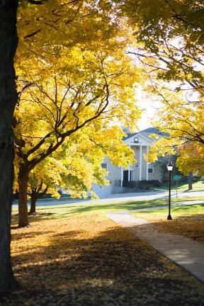 Blanchard Hall Lawn - Autumn 1