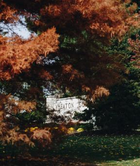 Wheaton College Sign